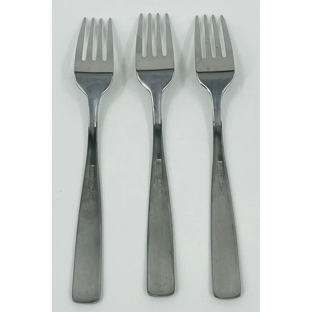 3 Cambridge Madison Salad Forks 8
